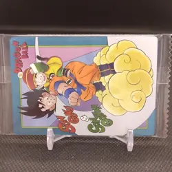 Son GokuSon Gohan Dragon Ball Itajaga card Rare Japanese Japan BANDAI No.3-30 - Image 2