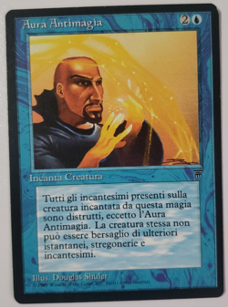 Anti-Magic Aura Italian Version MTG Magic The Gathering Card - Image 1