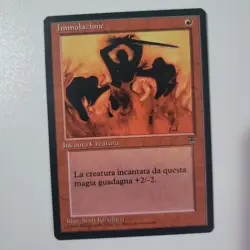 Immolation Italian Version MTG Magic The Gathering Card - Image 1