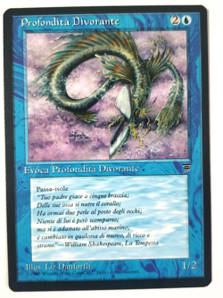 Devouring Deep Italian Version MTG Magic The Gathering Card - Image 1