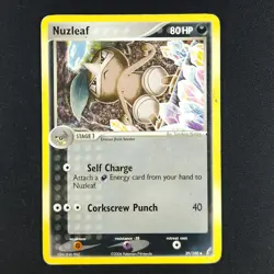 Nuzleaf 39/100 - EX Crystal Guardians - Pokemon Card - Image 1