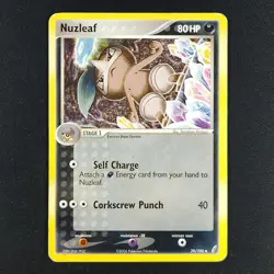 Nuzleaf 39/100 - EX Crystal Guardians - Pokemon Card - Image 3