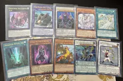 Yugioh Lot Of 10 Holo Cards English See Pic For Exact Cards #23 - Image 1