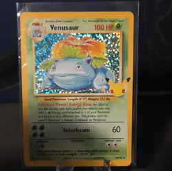 Venusaur Holo Pokemon Celebrations Classic Collection Card 15/102 NM - Image 1