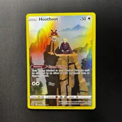 Pokemon Hoothoot TG12/TG30 Astral Radiance Trainer Gallery Full Art Holo Card - Image 1