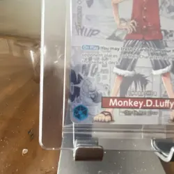 One Piece Monkey.D.Luffy College Basketball US Voyage Promo Card Sealed - Image 5