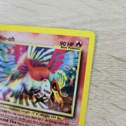 LP 1st Edition Ho-oh 07/64 Neo Revelation Holo 2000 Nintendo Pokemon Card - Image 3