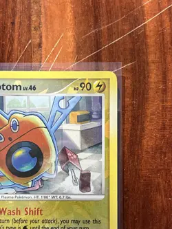 Wash Rotom RT5 Rising Rivals Cracked Ice Reverse Holo Rare Pokemon Card 2009 - Image 4