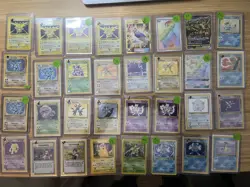 Vintage Pokemon Lot Holos, Shadowless, First Edition WOTC Pokemon Cards Base set - Image 3