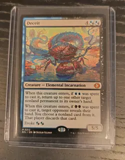 Deceit (0212) - Mythic Rare Lorwyn Eclipsed MTG - Image 1