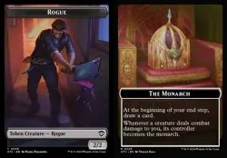 MTG Commander OTJ TOKEN Rogue #0009 The Monarch #0029 PLAYSET 4X X4 - Image 1