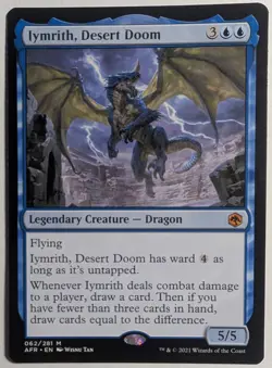 Iymrith, Desert Doom x1 Adventures in the Forgotten Realms Magic MTG LP/NM - Image 1