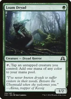 Loam Dryad Magic MtG Shadows Over Innistrad - Image 1