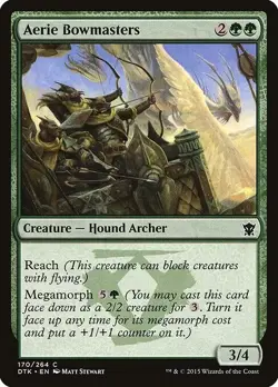 Aerie Bowmasters MtG Dragons of Tarkir Magic the Gathering - Image 1