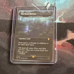 The Dead Marshes Urborg, Tomb of Yawgmoth The Lord of the Rings MTG Regular NM - Image 1