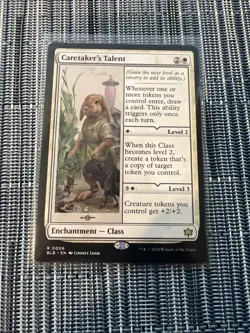 Caretaker's Talent - Bloomburrow - NM - MTG - Image 1