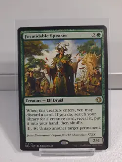 Magic The Gathering Formidable Speaker Lorwyn Eclipsed Rare - Image 1