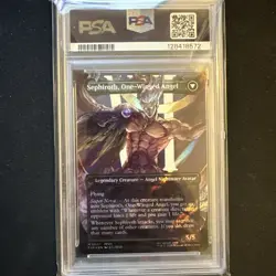 Sephiroth Fabled Soldier Borderless Surge Foil PSA 10 Gem Mint - Image 5