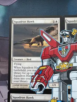 Erik Klug MTG Alter Squadron Hawk x4 Voltron Magic the Gathering - Image 2