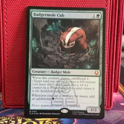 Badgermole Cub Creature - Badger Mole M 0167 Magic The Gathering - Image 1