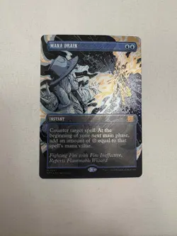 Mana Drain (Textured Foil) - NM/LP - MtG - OTP Breaking News - Image 1