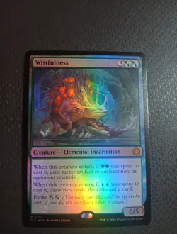 Wistfulness - FOIL - Mythic Rare - Lorwyn Eclipsed MTG - Image 1