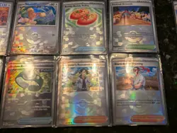 Pokemon Lot Of 20 Poke Ball Holo 2 Master Ball Holo NM Prismatic Evolutions - Image 5