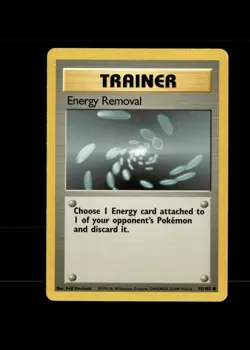 Base Set Pokemon TCG Energy Removal 92/102 - Image 1