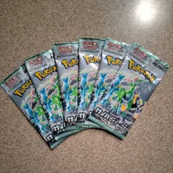 6 packs of Pokemon TCG Cyber Judge Booster Pack Scarlet Violet SV5M Japanese - Image 2