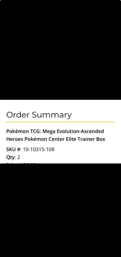 Pokemon Mega Evolution-Ascended Heroes Pokemon Center ETB PRESALE x2 - Image 4