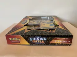 Pokemon TCG Shining Fates Pikachu V Box Collection Factory Sealed READ SESCRIPT - Image 5