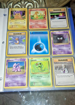 🔥Binder Lot 107 Pokemon WOTC 1995 vintage Base Set Legendary Collection Gym - Image 1