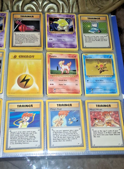 🔥Binder Lot 107 Pokemon WOTC 1995 vintage Base Set Legendary Collection Gym - Image 3