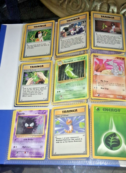🔥Binder Lot 107 Pokemon WOTC 1995 vintage Base Set Legendary Collection Gym - Image 4