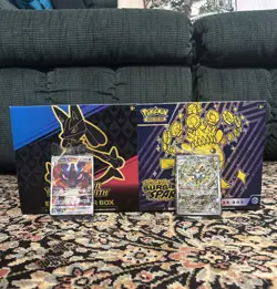 Pokemon Crown Zenith & Surging Sparks ETBs Opened Box *SEE DESCRIPTION* - Image 1