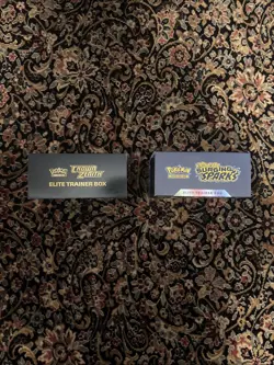 Pokemon Crown Zenith & Surging Sparks ETBs Opened Box *SEE DESCRIPTION* - Image 3