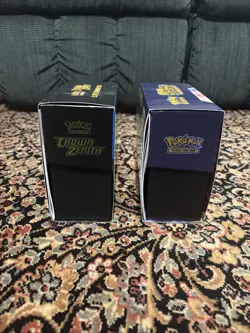 Pokemon Crown Zenith & Surging Sparks ETBs Opened Box *SEE DESCRIPTION* - Image 4