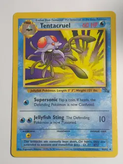 Pokemon Tentacruel 44/62 - Fossil set uncommon - Image 1