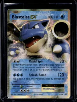 2016 Pokemon XY Evolutions Blastoise Holo #21/108 - Image 1