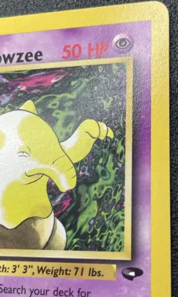 Pokemon Sabrina’s Drowzee 95/132 Gym Challenge 1st Edition NM - Image 2
