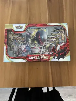 Pokemon TCG Darkrai VSTAR Premium Collection Box, Brilliant Stars, Lost Origin - Image 1