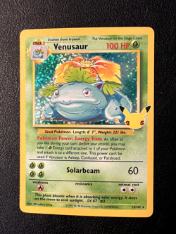 Venusaur - 15/102 - Pokemon Celebrations Classic Collection Holo Rare VLP/NM - Image 1