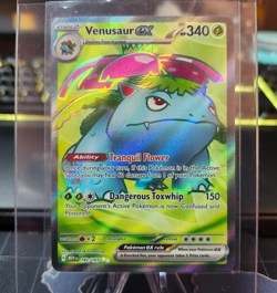 Pokemon Card TCG - Venusaur ex - #182/165 Sv: Scarlet & Violet 151 Holo - NM! - Image 1