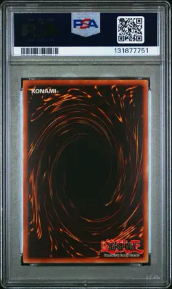 2002 Yu-Gi-Oh! Mystical Elf Legend of Blue Eyes LOB 1st Edition Super Rare PSA 8 - Image 2