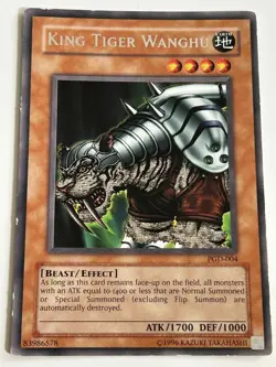 King Tiger Wanghu - PGD-004 - YuGiOh! Pharaonic Guardian - Rare - LP - Image 1