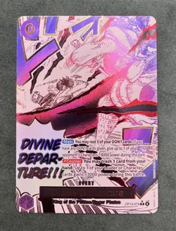 One Piece Carrying On His Will OP13 Divine Departure Alternate Art OP13-076 R NM - Image 1