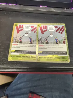 You're the One Who Should Disappear OP06-115 Wings of the Captain Foil Pair Of 2 - Image 1