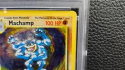 1999 Pokemon Game TCG 8/102 #8 MACHAMP 1st EDITION Holo Rare MINT PSA 8 - Image 4