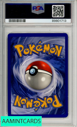 1999 POKEMON GAME MACHAMP-HOLO #8 1ST EDITION PSA 9 MINT - Image 2