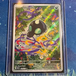 Shroodle 149/132 Illustration Rare Mega Evolution Pokemon Near Mint - Image 1